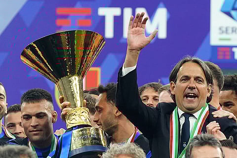 Inter coach Simone Inzaghi